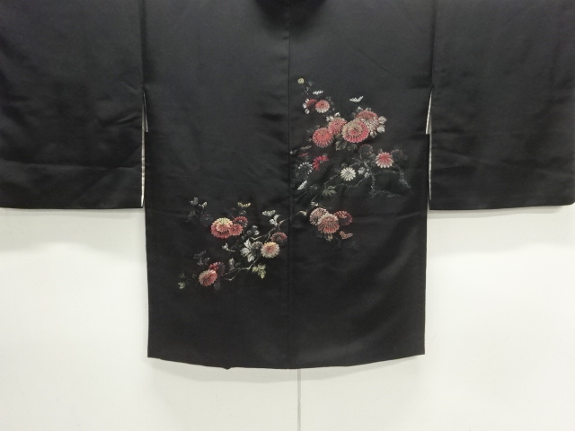 JAPANESE HAORI COAT / WOVEN KIKU 